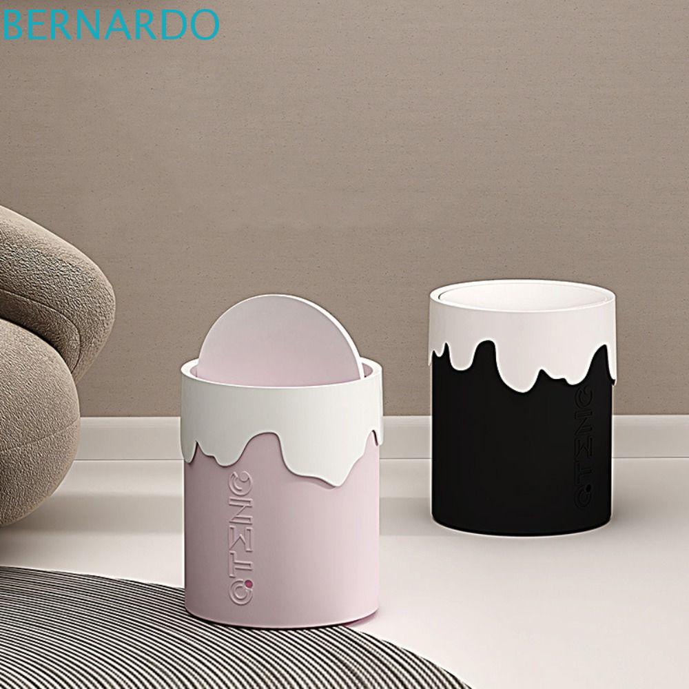 1 Thùng Rác Nhựa Có Nắp Dễ Thương