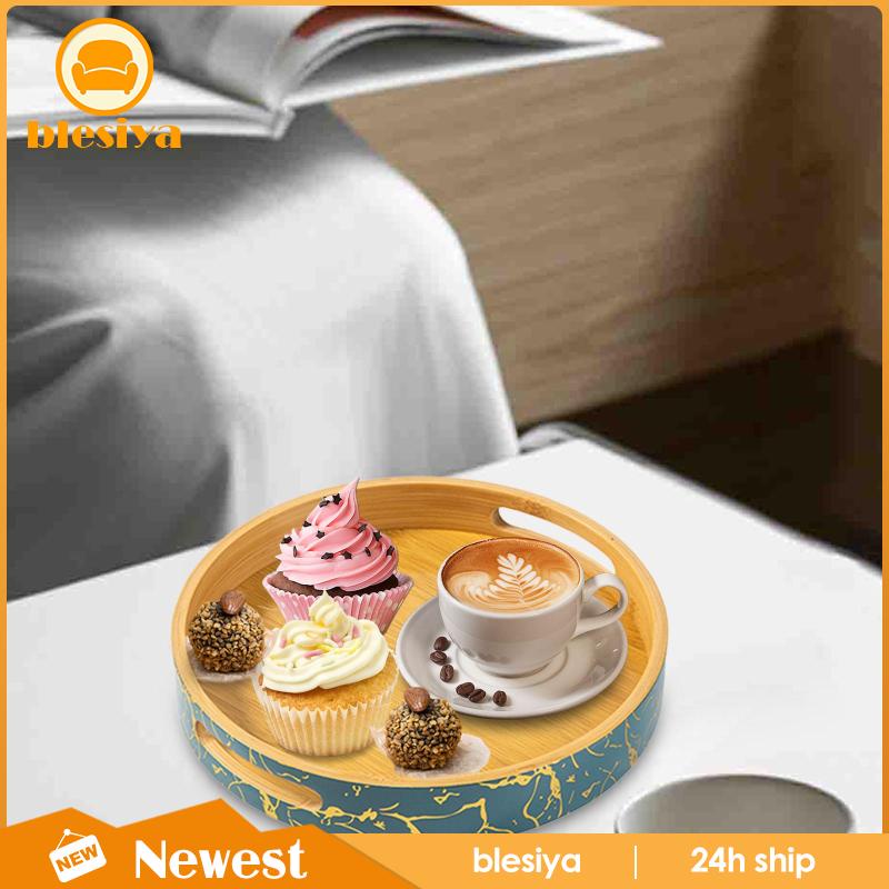 Khay Đựng Thức Ăn Bằng Tre Có Tay Cầm Tiện Dụng