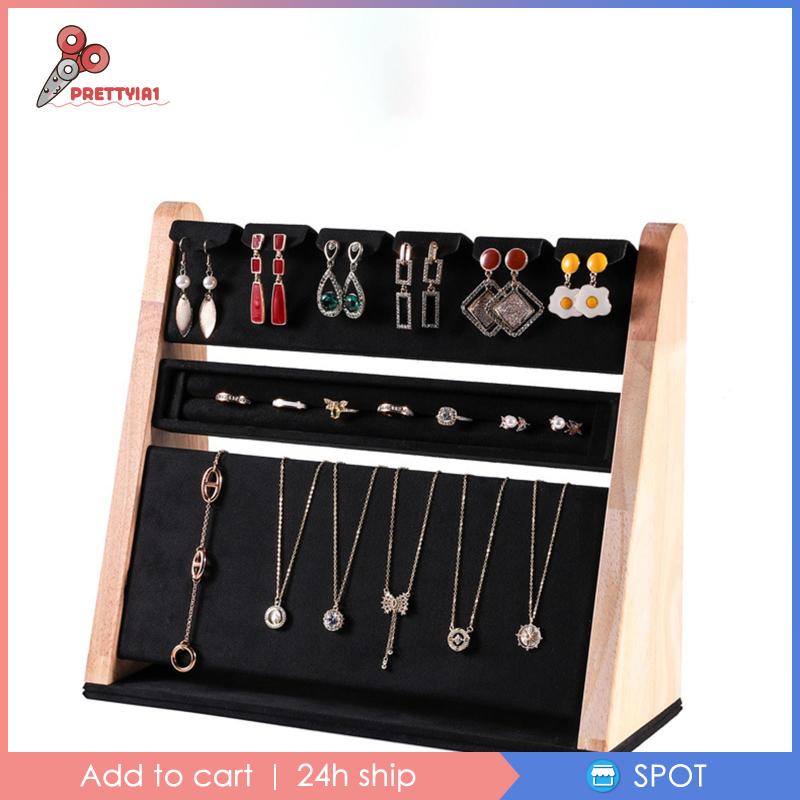 [Prettyia1] Giá Đỡ Trưng Bày Trang Sức Để Bàn / Cửa Hàng / Đi Mua Sắ