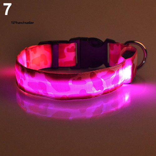 Vòng Cổ ĐèN LED HọA TiếT RằN Ri ThờI Trang Cho Thú Cưng