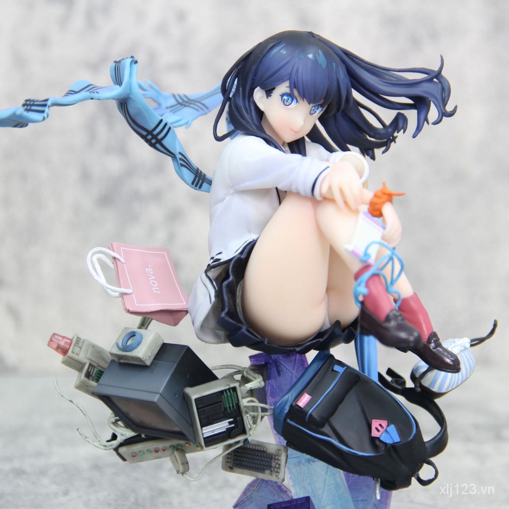 Baoduo Six Sss Light Superman Gurate Đồng Phục Anime Cô Gái Xinh Đẹp Trang Trí Văn Phòng Làm Quà Tặng ZCAB