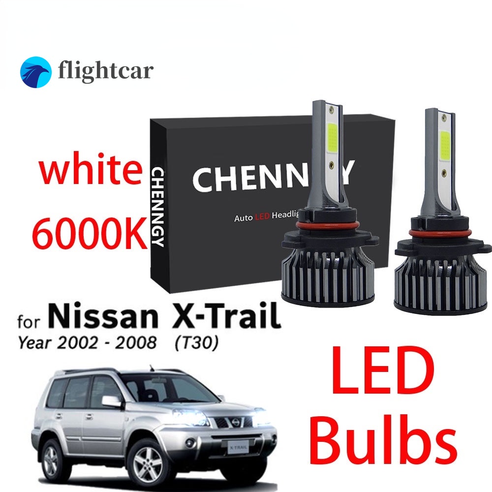 Set 2 Đèn Pha LED Chuyên Dụng Cho Nissan XTrail T30 2002-2008
