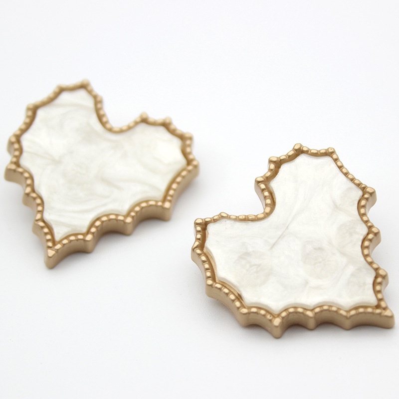 5 Nút Áo Kim Loại Hình Trái Tim Ngôi Sao Năm Cánh 30mm