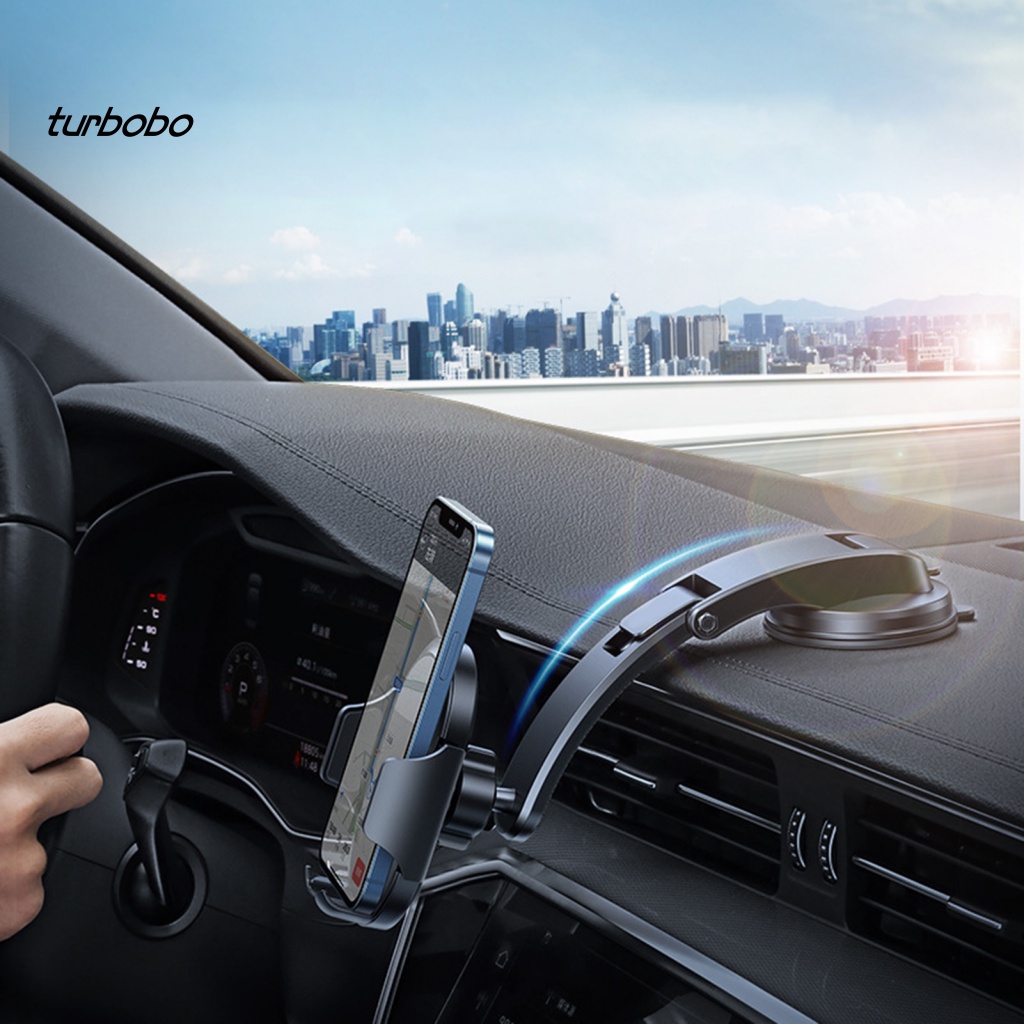 Giá Đỡ Điện Thoại Kiêm Sạc Không Dây Chống Sốc Hình Bobo Màu Đen Cho Xe Hơi