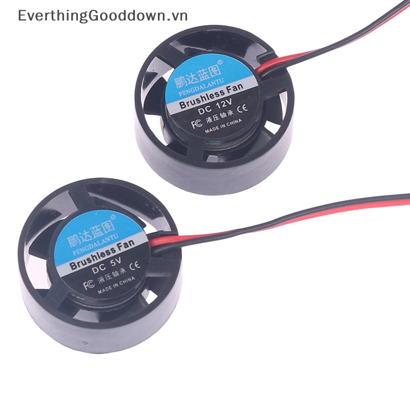 1 Chiếc Quạt Tản Nhiệt Cho Đèn Led 25.5x10mm 5 / 9 / 12 / 24V