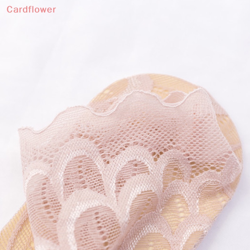 1 Đôi Tất Lưới Ren Hoa Chống Trượt Thoáng Khí Mới