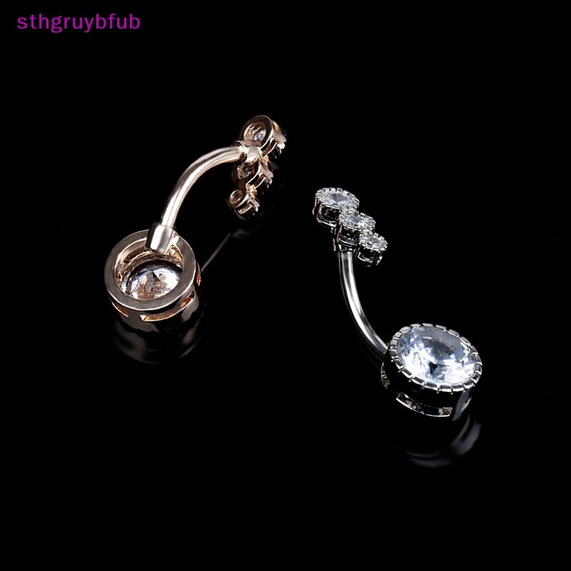Khuyên Rốn Đính Đá Zircon Thời Trang Cho Nữ
