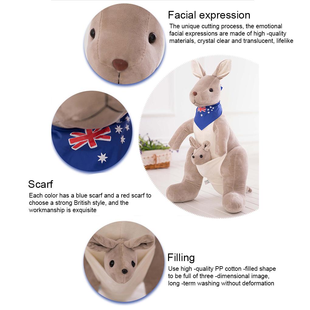 (runbu) Đồ Chơi Thú Nhồi Bông Hoạt Hình Nhiều Màu Sắc Mềm Mại Dễ Thương Tiết Kiệm Không Gian Có Thể Giặt Rửa Dành Cho