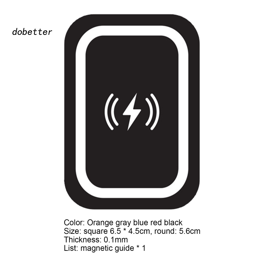 Đế Sạc Điện Thoại Không Dây Siêu Mỏng Có Nam Châm Gắn Xe Hơi