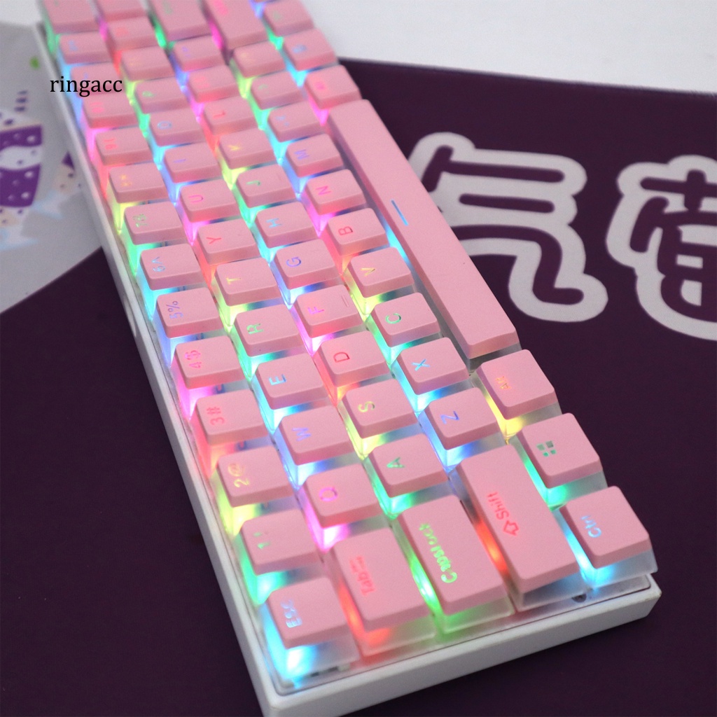 Nắp Bàn Phím Cơ 61 / 87 / 98 / 104 Thiết Kế Trong Suốt Lấp Lánh Tiện Dụng