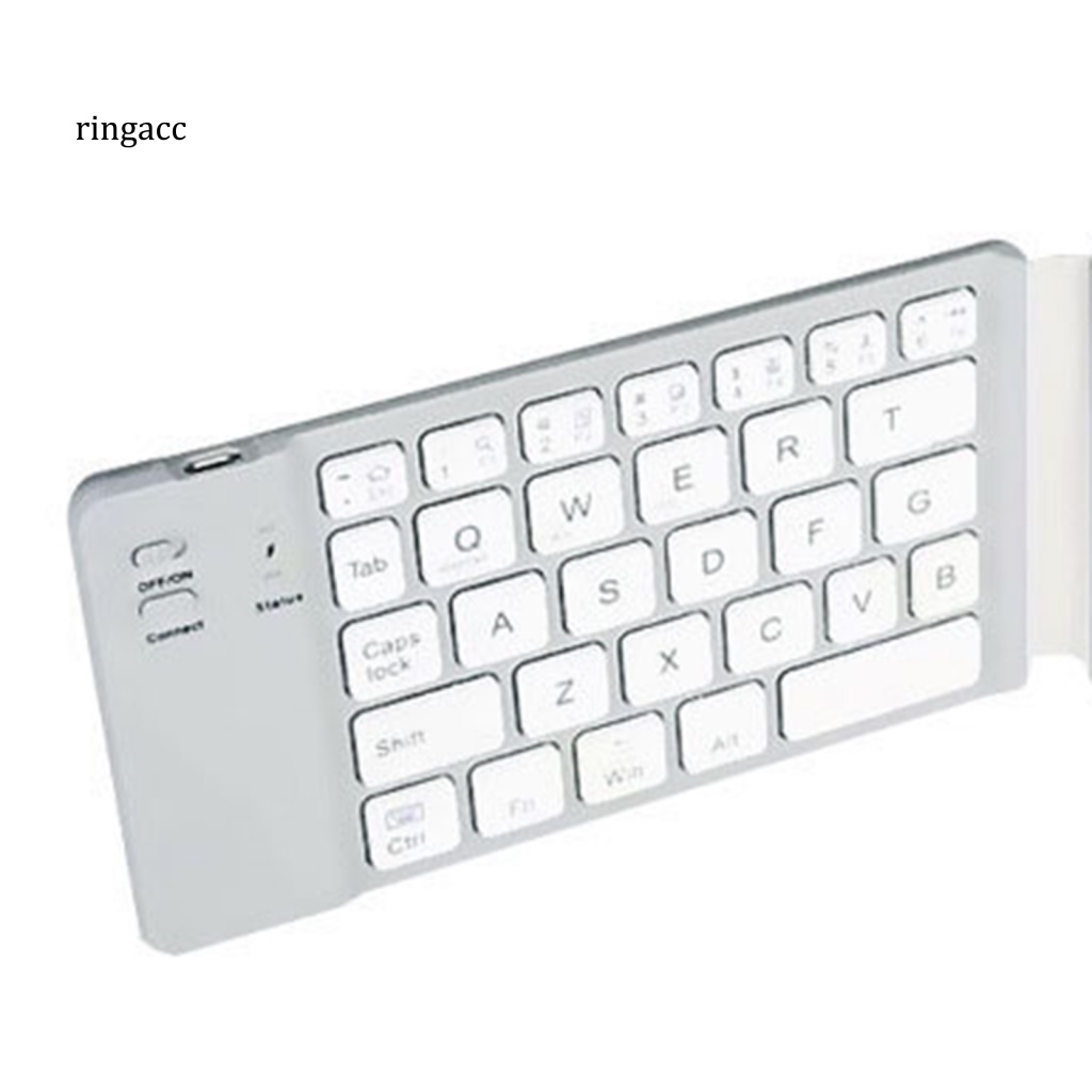 Bàn Phím Bluetooth Mini Tiếng Ồn Thấp Sạc Lại Được Tiện Dụng Cho Điện Thoại / Máy Tính