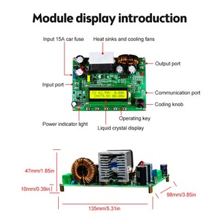 Mô Đun Hạ Áp Pcbfun Lcd1602 dc-dc