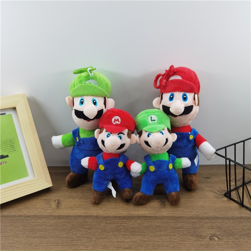 Móc Khóa Hình Búp Bê Super Mario Nhồi Bông Hoạt Hình Mới Làm Quà Tặng Sinh Nhật Cho Bé