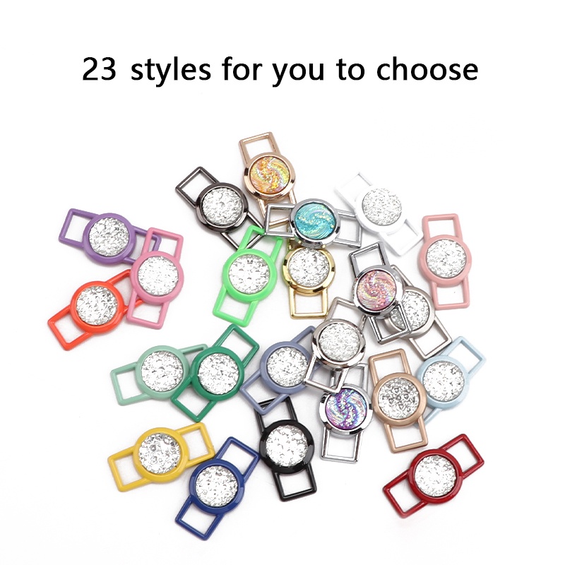 Khóa Dây Giày Đính Đá Nebula Sang Trọng