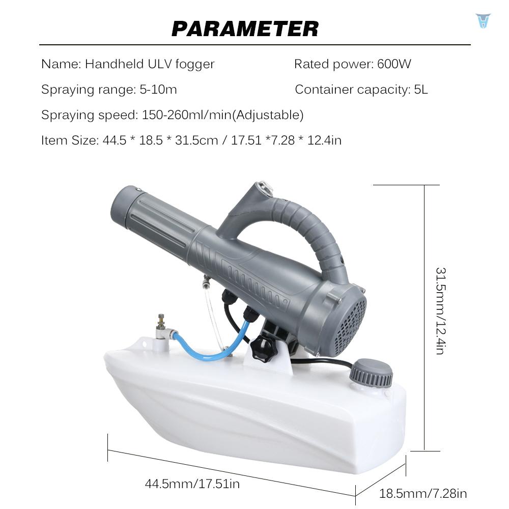 Máy Phun Sương Tạo Độ Ẩm Siêu Âm 5L Chất Lượng Cao