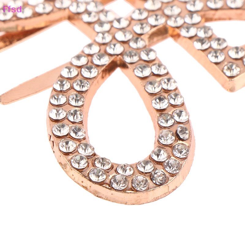 1 Cặp Kẹp Giày Cao Gót Đính Đá Cho Cô Dâu