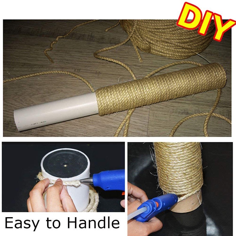 Dây Thừng Cào Móng Tự Nhiên Bảo Vệ Cho Mèo Cào DIY