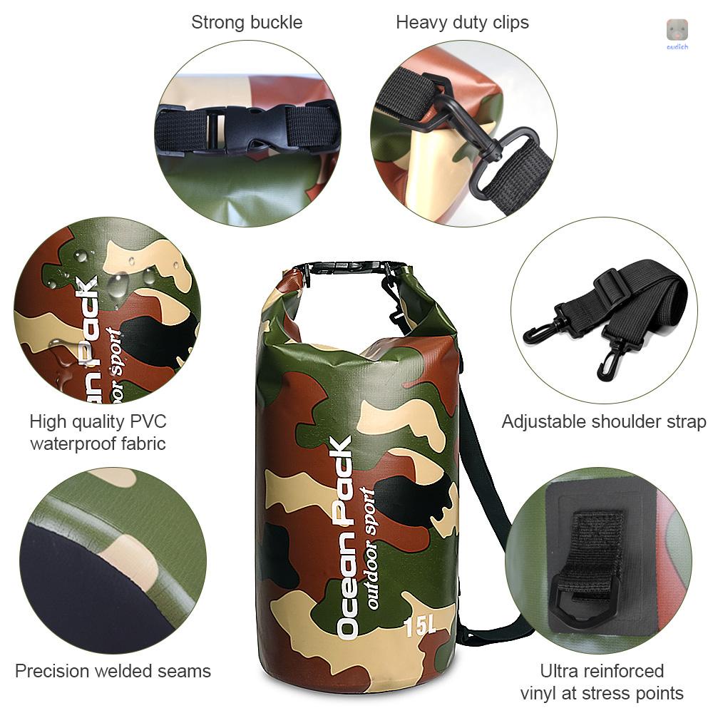 Túi Đựng Đồ Chống Thấm Nước Sức Chứa Lớn Tiện Dụng Khi Đi Bơi / Cắm Trại