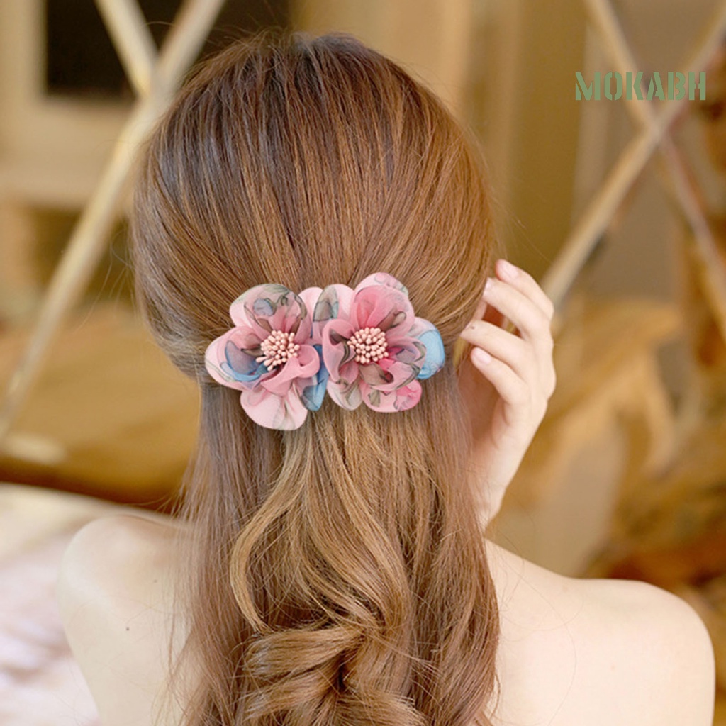 Kẹp Tóc Chống Trượt Kiểu Dáng Sang Trọng Cho Bé Gái