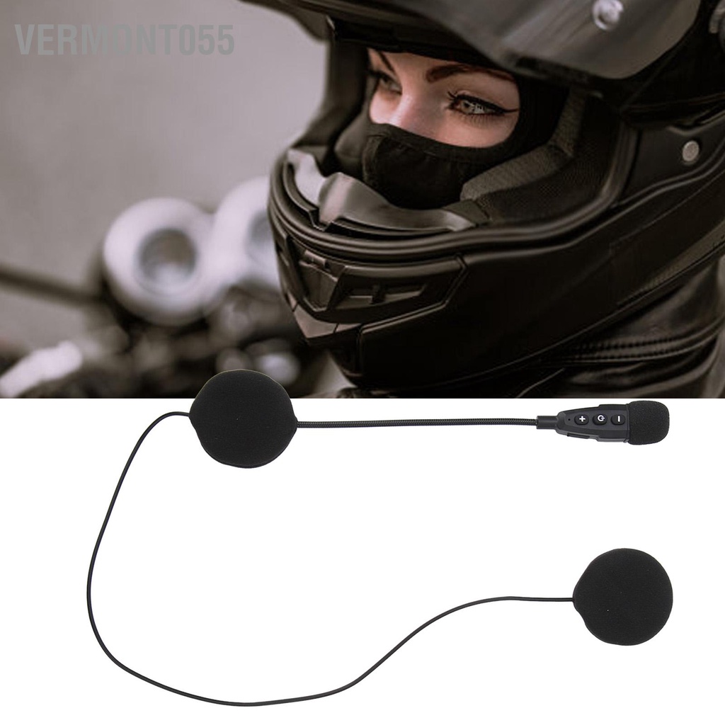 Vermont055 Mũ Bảo Hiểm Xe Máy Tai Nghe Bluetooth Giảm Tiếng Ồn Chống Nước 5.1 Loa Đa Năng Cho Hệ Thống Âm Thanh