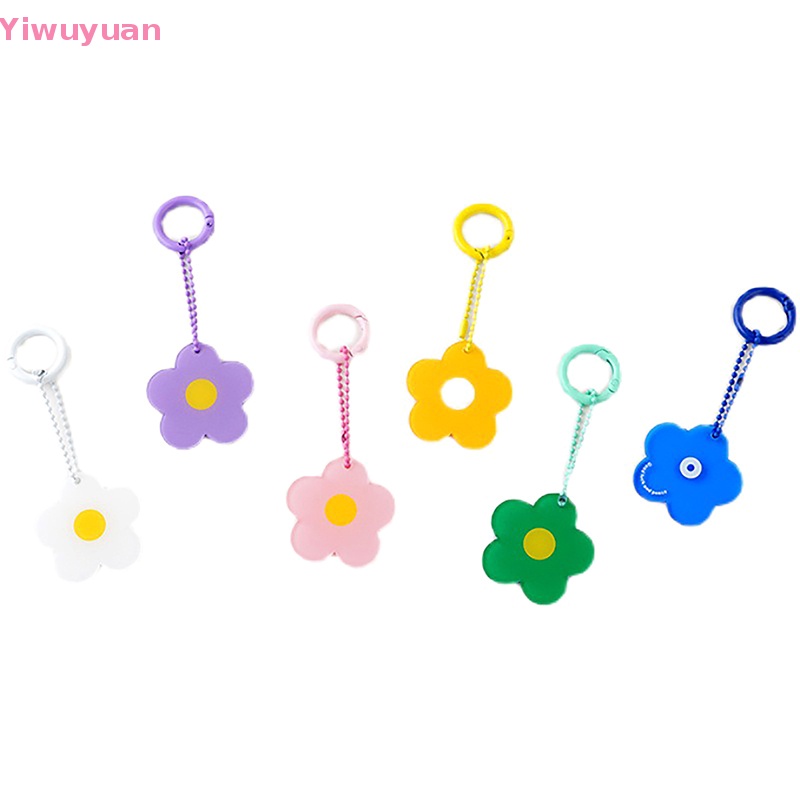 Móc Khóa Hình Hoa Hướng Dương Màu Kẹo Ngọt Mới