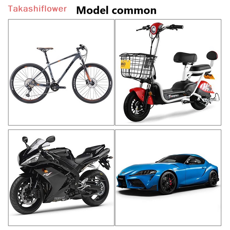 (Takashiflower) Nắp Van Bánh Xe Hơi / Xe Máy Phản Quang Chống Bụi Thông Dụng