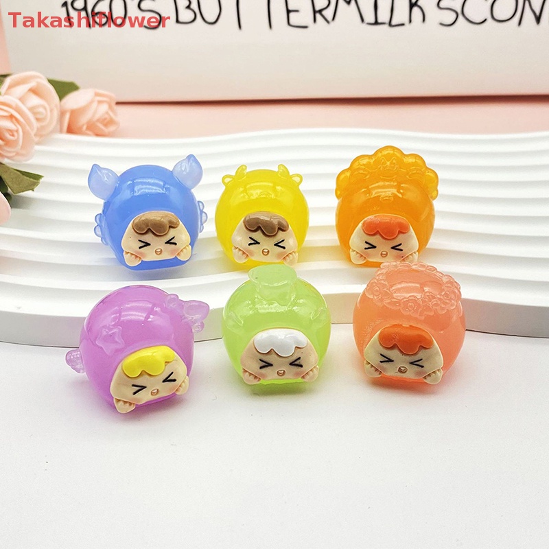 Móc Khóa Hình Thỏ Phát Quang Dễ Thương Trang Trí Xe Hơi DIY