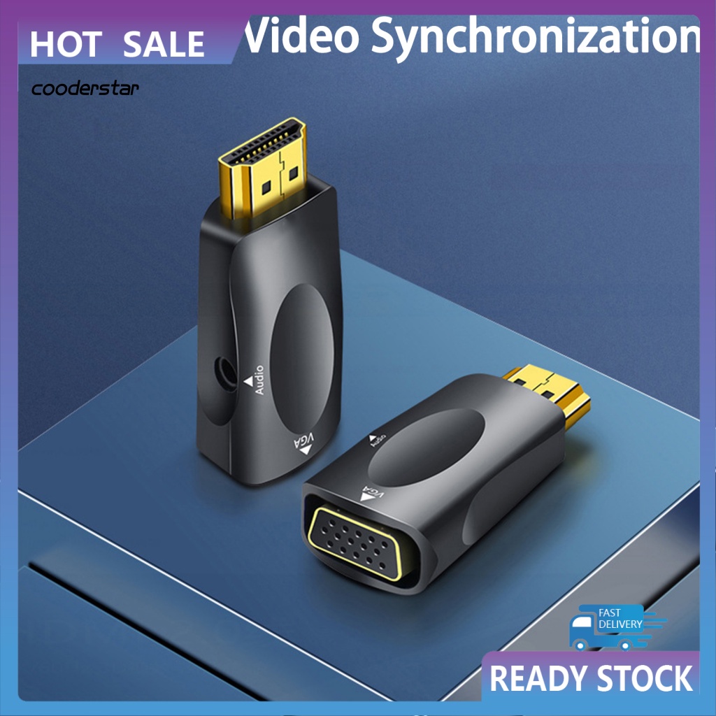 1 Bộ Dây Cáp Chuyển Đổi Tín Hiệu Video 1080P Cho Máy Tính