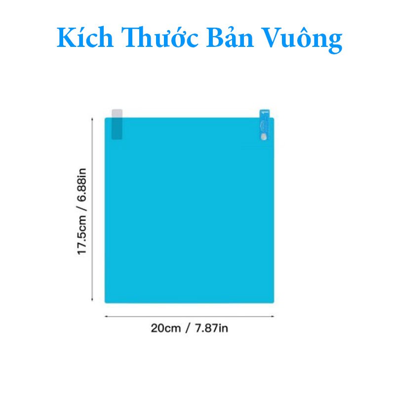 Miếng Dán Chống Bám Nước Gương Chiếu Hậu Ô Tô