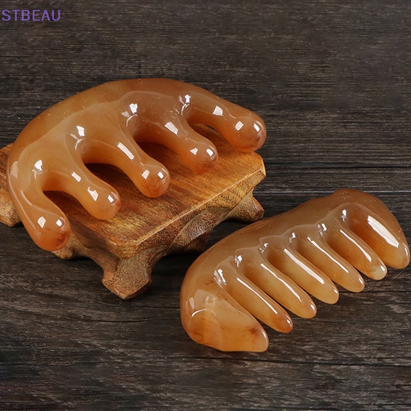 [Cxsteau] Lược Mát Xa Toàn Thân Răng Thưa Tự Nhiên Ox Sha