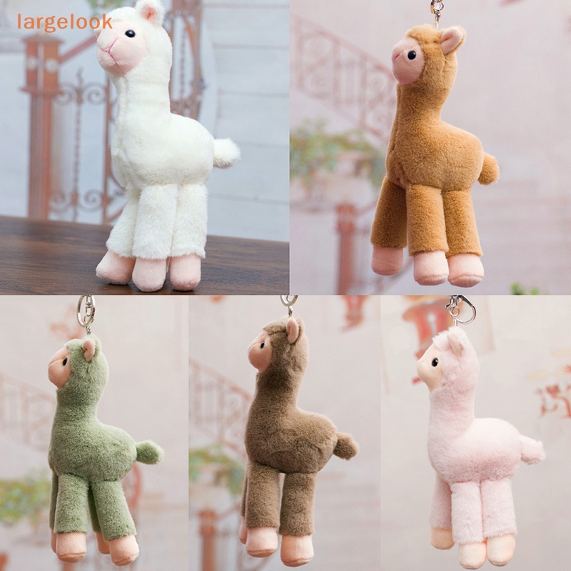 Móc Khóa Hình Lạc Đà Alpaca Nhồi Bông Dễ Thương