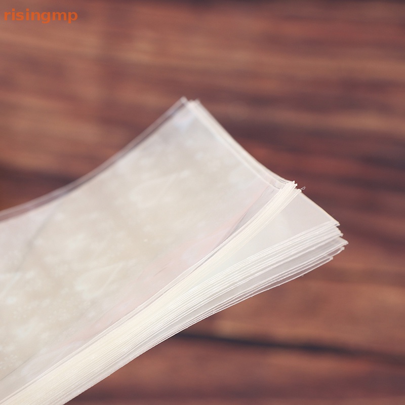 Set 10 / 50 Túi Đựng Bảo Vệ Thẻ Ngọc Trai Laser Họa Tiết Trái Tim