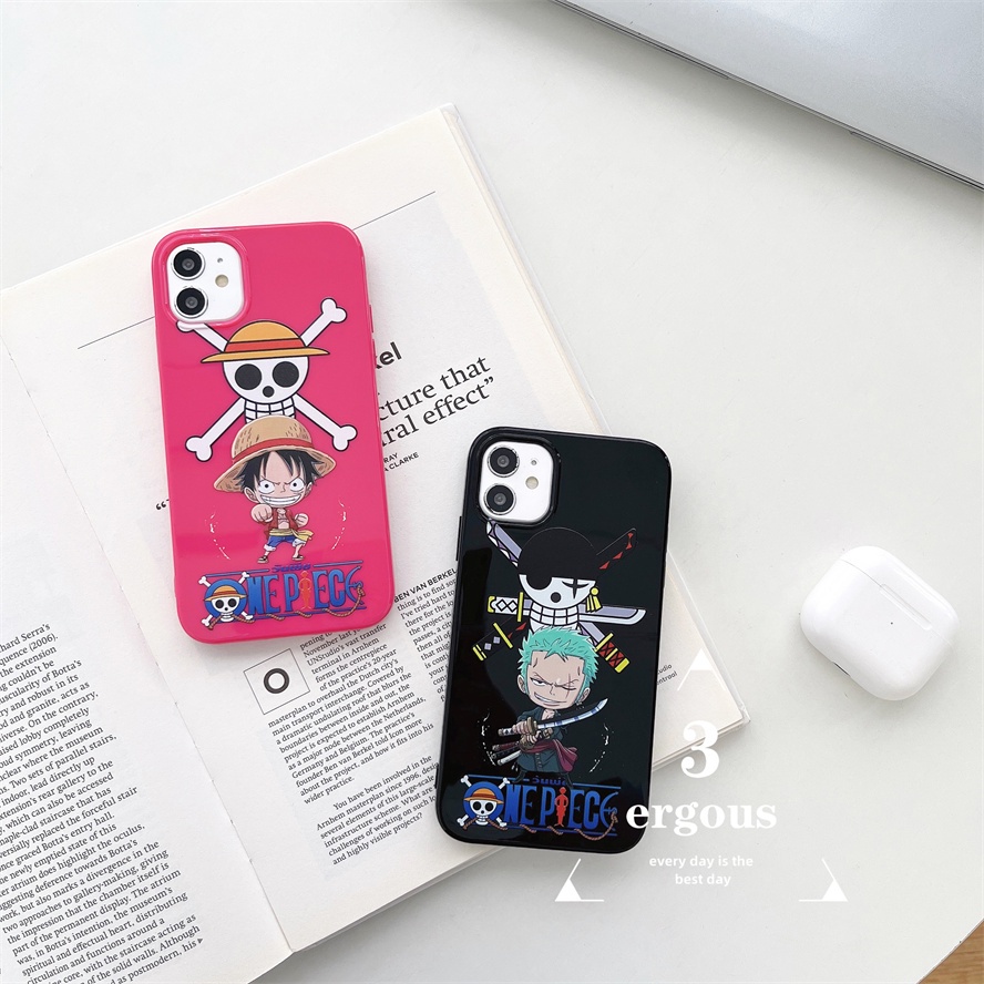 Ốp Điện Thoại TPU Mềm Họa Tiết ONE PIECE Cho IPhone 14 13 12 11 Pro Max SE2020 X XR Xs Max 7 8 6 6s Plus