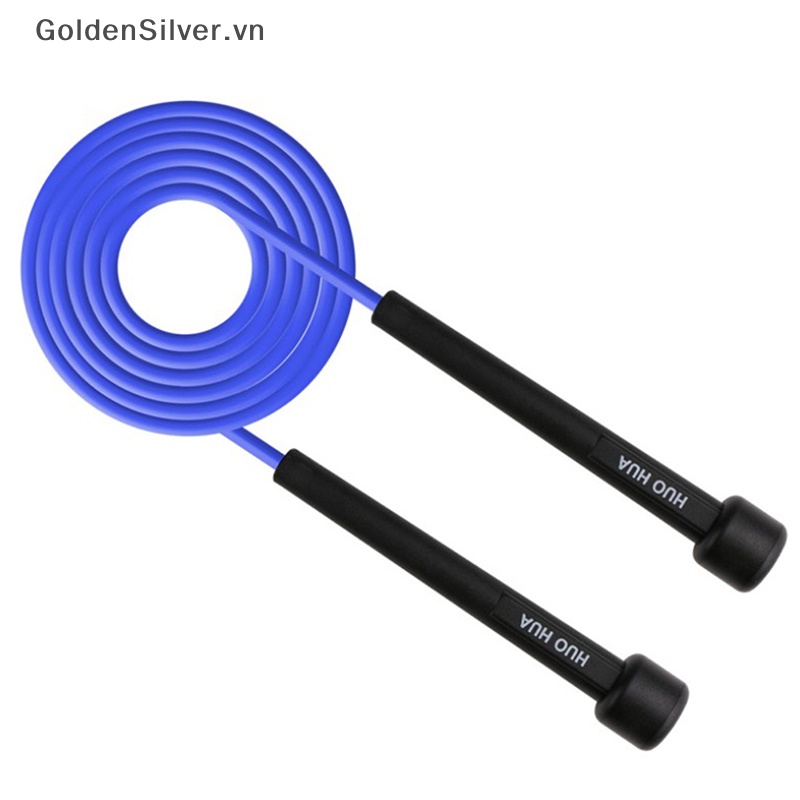 1 Dây Nhảy Thể Thao Bằng Nhựa Màu Vàng Bạc 2.8M