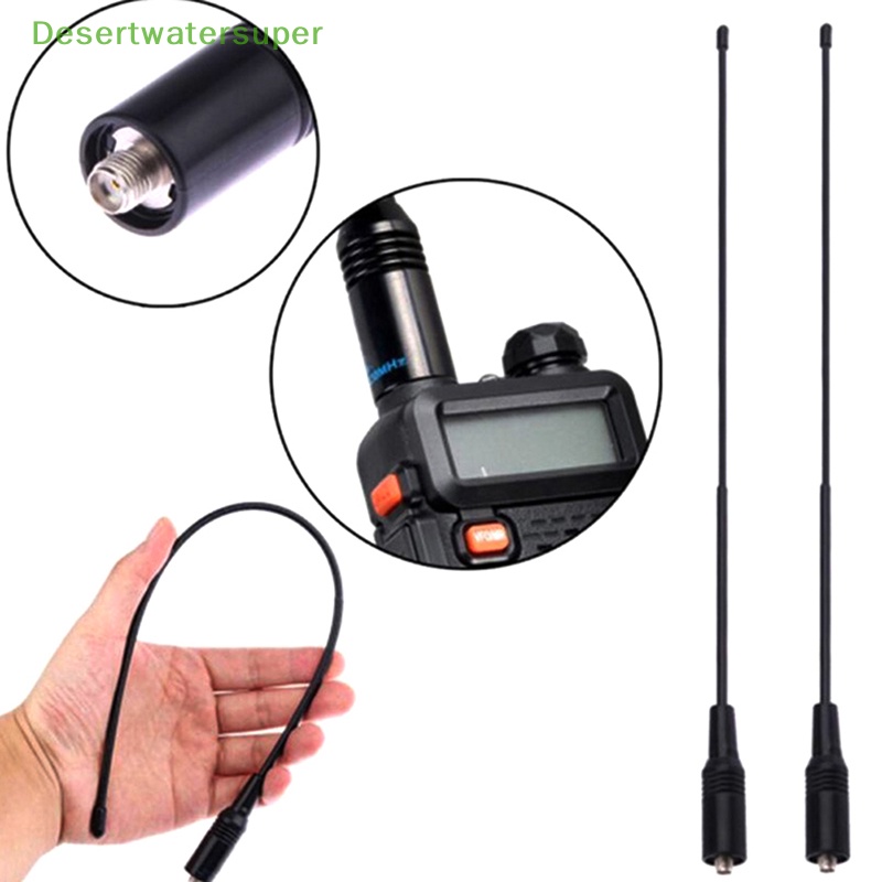 1 Ăng Ten Băng Tần Kép 40cm NA-771 SMA 10W Cho Máy Bộ Đàm Baofeng 144 / 430Mhz 10W
