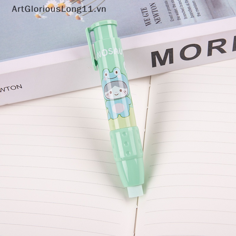 Cục Tẩy Bút Chì Dạng Nhấn Bằng Cao Su Mềm Có Thể Thu Gọn Cho Trẻ Em