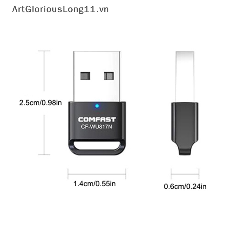 Thẻ Mạng Máy Tính Không Dây 2.4GHz 150Mbps