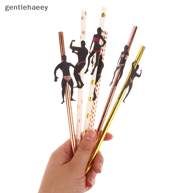 Bộ 6 Ống Hút Dùng Trang Trí Tiệc Độc Đáo