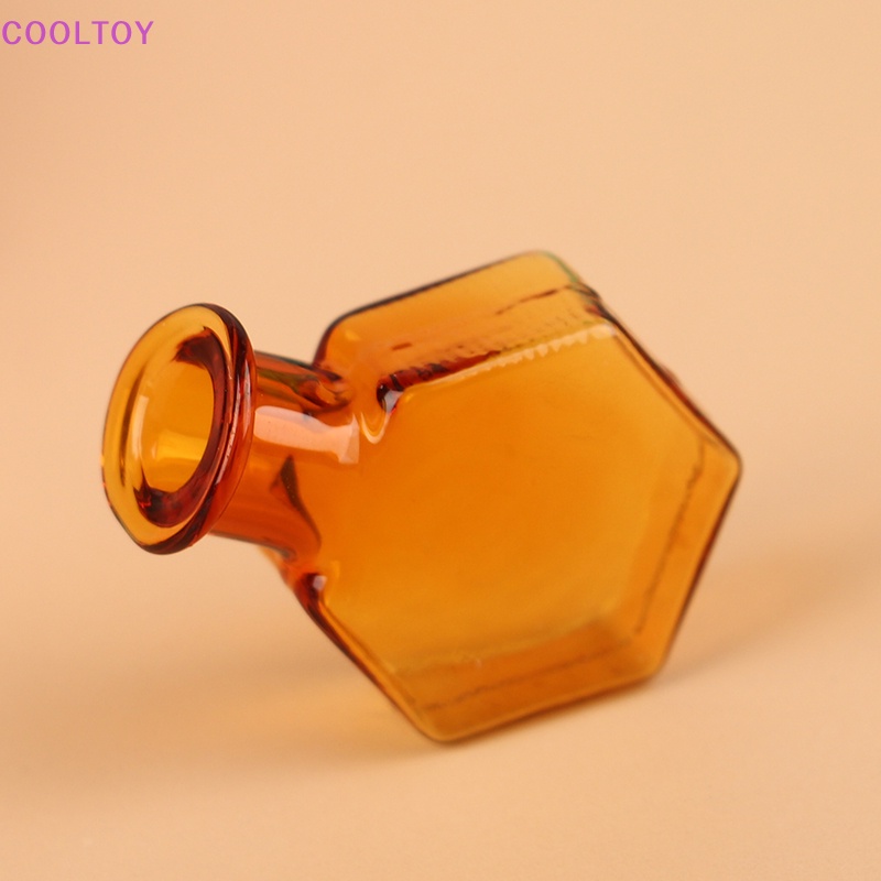 1 Bình Hoa Thủy Tinh Mini Tỉ Lệ 1: 12 Trang Trí Nhà Búp Bê