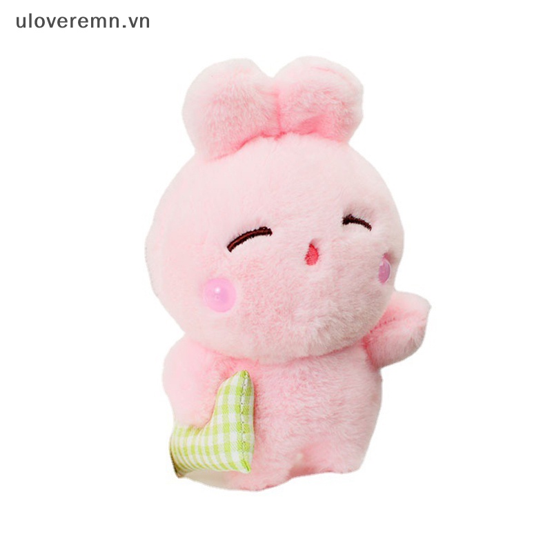 Móc Khóa Thỏ Nhồi Bông Dễ Thương