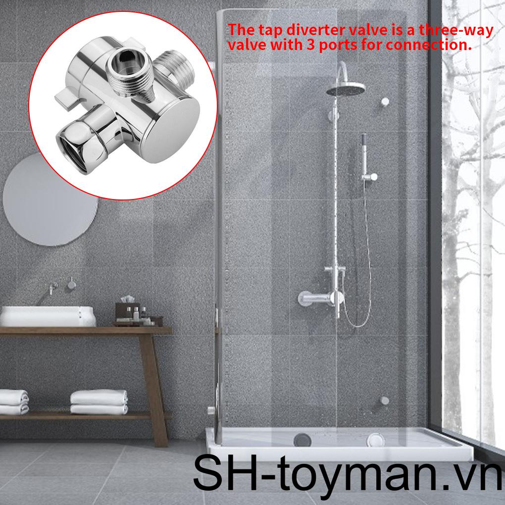 Van Chia Vòi Nước 1 / 2 3 Chiều Tiện Dụng Cho Nhà Bếp / Phòng Tắm