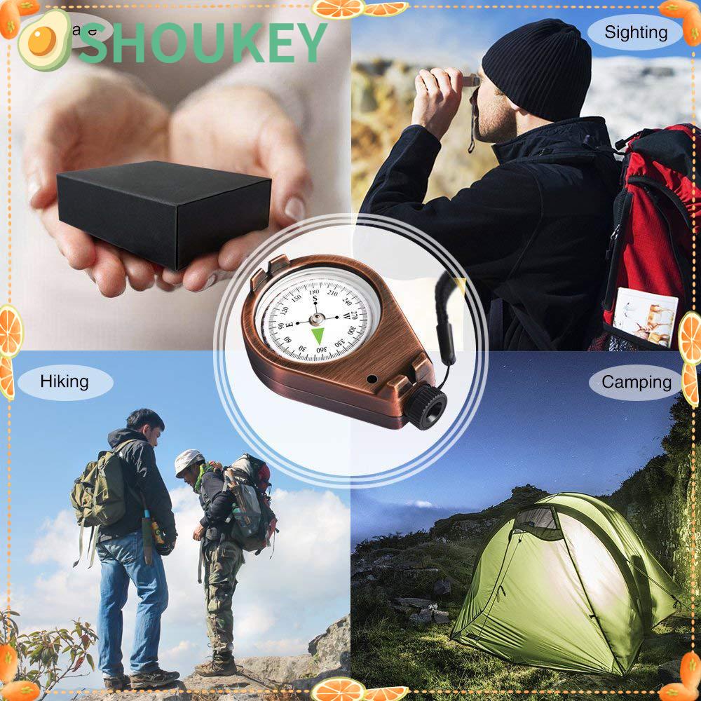 La Bàn Chống Thấm Nước Kiểu Cổ Điển Tiện Dụng Mang Theo Du Lịch Cắm Trại