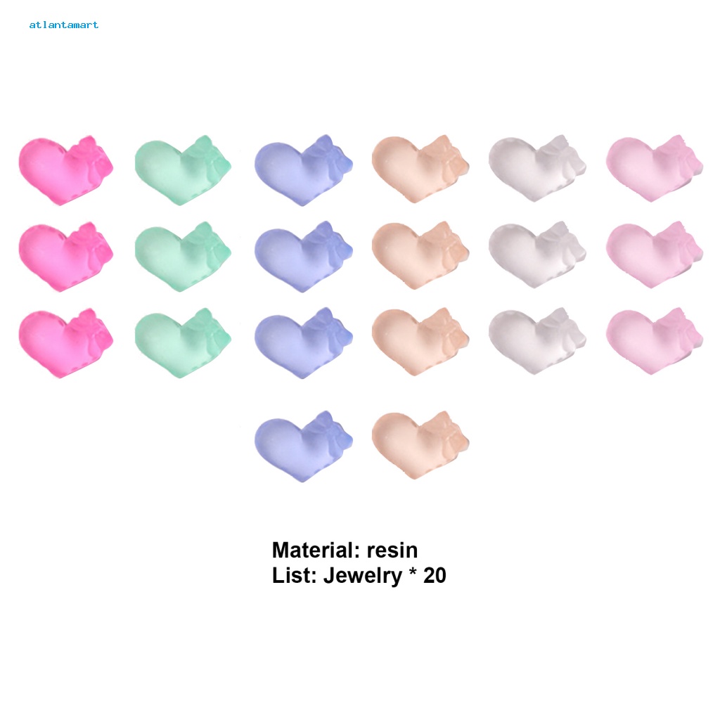 Túi Đựng Đồ Dùng Cao Cấp Tiện Dụng| Set 20 Phụ Kiện Trang Trí Móng Tay Họa Tiết Hoạt Hình Dễ Thương