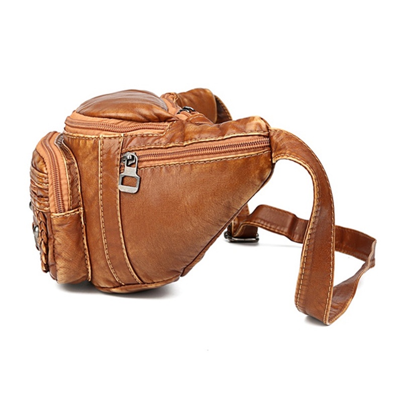 Túi Đeo Chéo Da PU Phong Cách Cổ Điển Cho Nữ b7w