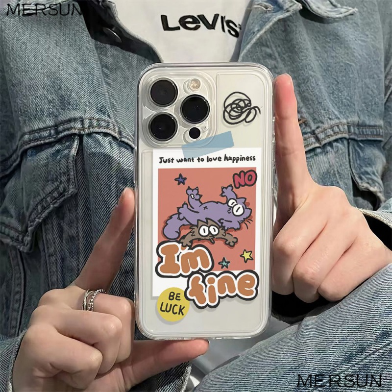 ✅Ốp Điện Thoại Mềm Chống Sốc Phong Cách Đơn Giản 78max 11plus 6In 1314pro Apple iPhone12