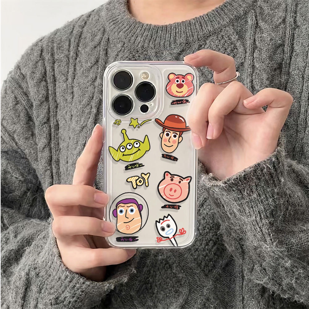 ✅Ốp Điện Thoại Mềm Chống Sốc Họa Tiết Hoạt Hình Cho Iphone 13iPhone12plus 14pro 78 6Inmax 11 CE1M