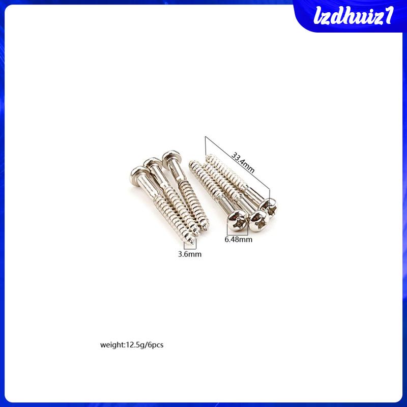 Bộ 6 Ốc Vít Tremolo Dùng Cho Đàn Guitar Chuyên Dụng