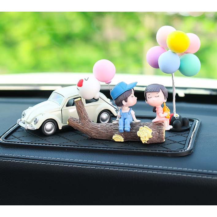 Bộ Đệm Dính Đồ trang trí Trái Cây Dễ Thương Trang Trí Nội Thất Xe Hơi