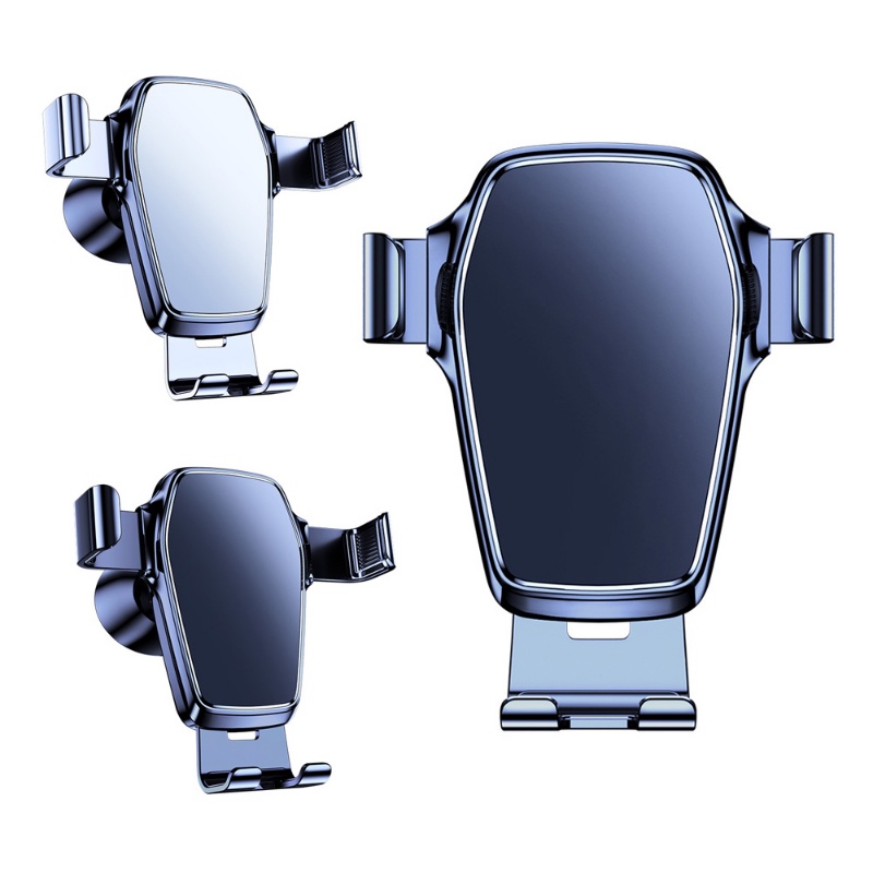 Giá Đỡ Điện Thoại / Thiết Bị Định Vị GPS Gắn Khe Điều Hòa Xe Hơi Bằng ABS Chất Lượng Cao