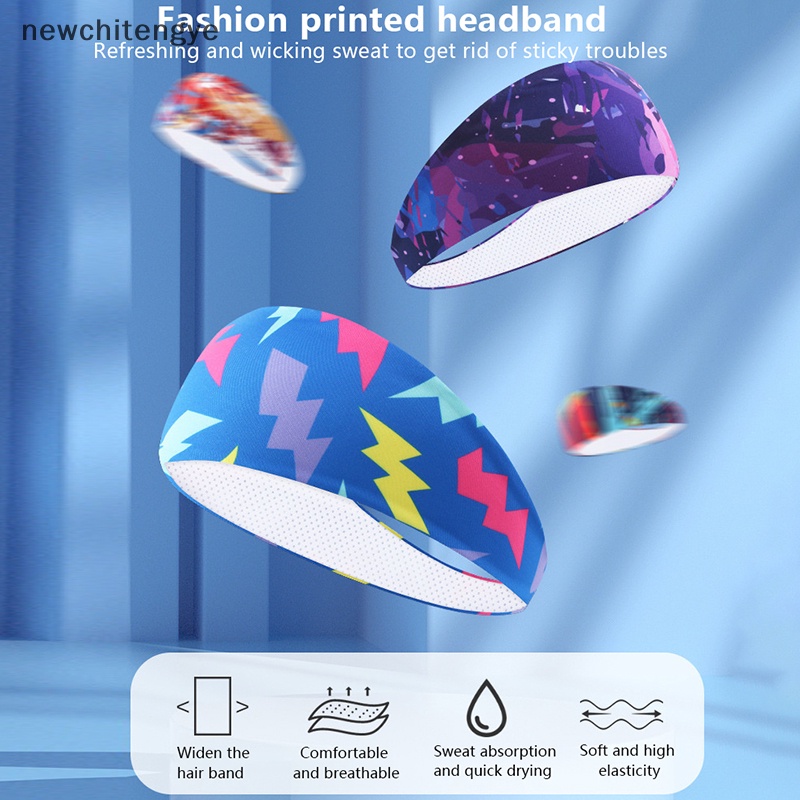 Băng Đô Thể Thao Thấm Hút Mồ Hôi In Chữ Nyc Cá Tính Cho Nam Và Nữ